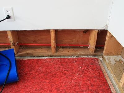 Professional water damage restoration services in Regina